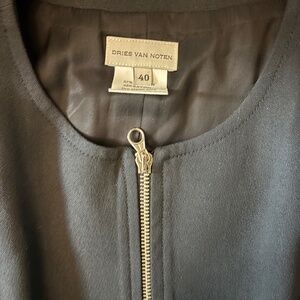 Vintage never worn black fabulous dries van voten vest